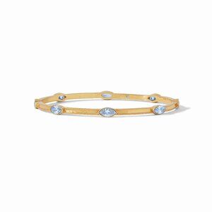 Monaco Bangle Chalcedony Blue M